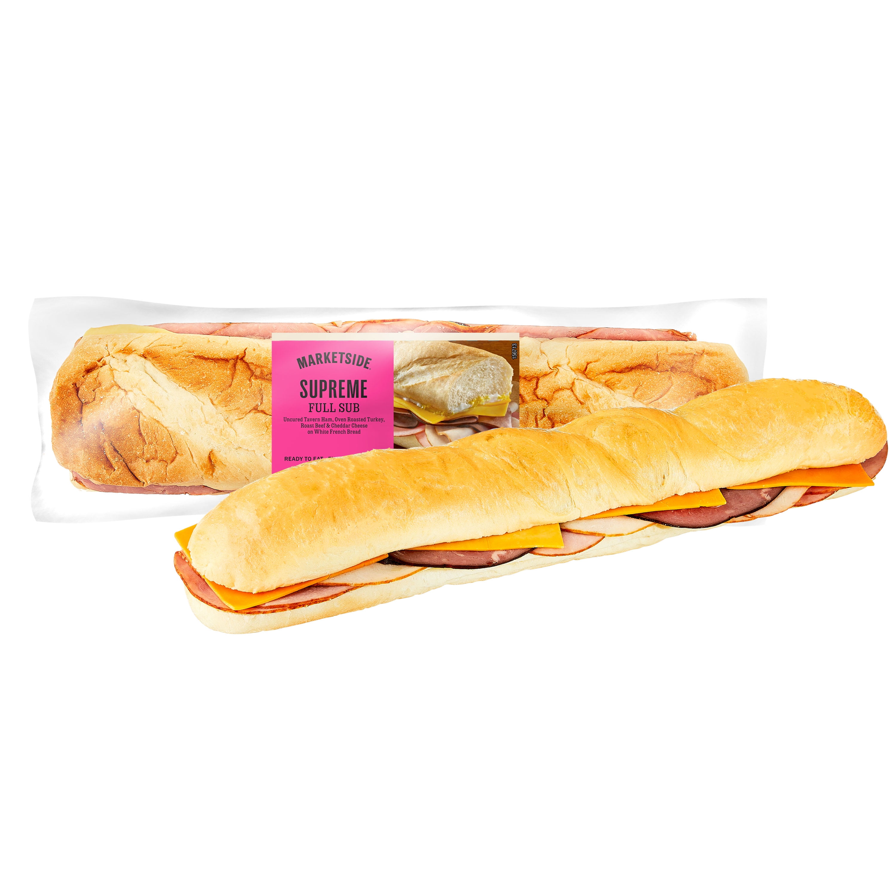 Marketside Supreme Full Sub Sandwich, 14 oz, 1 Count (Fresh)