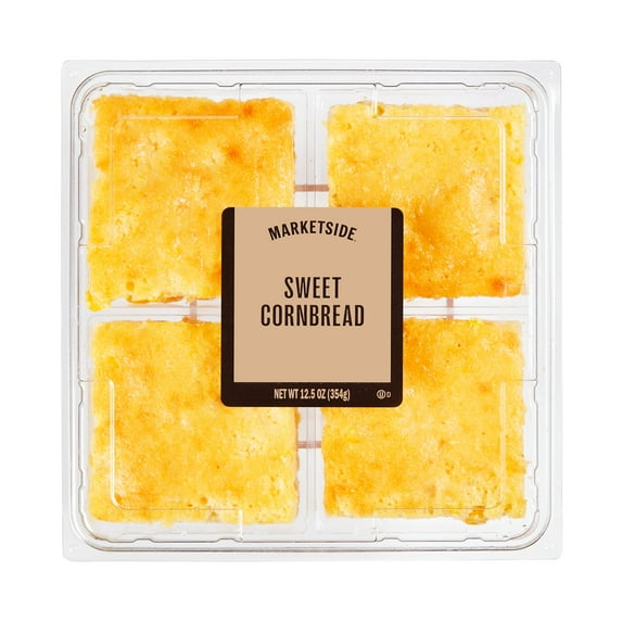 Marketside Sweet Cornbread, 12.5 oz, 4 Count