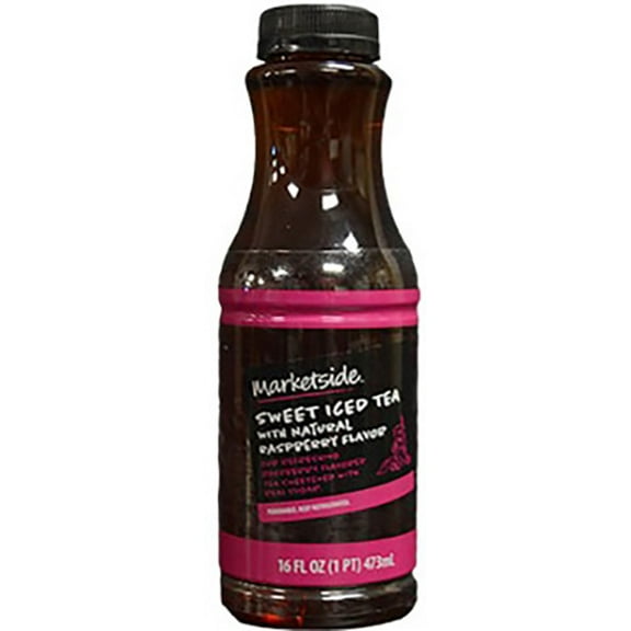 Marketside Sweet Iced Tea with Raspberry Flavor, 16 fl oz