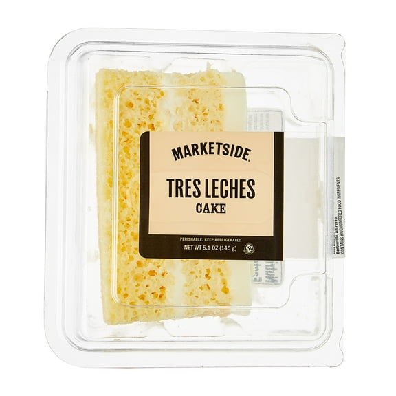 Marketside Tres Leche Vanilla Cake, Whipped Cream Filling, 5.1 oz (Refrigerated)