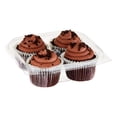 thumbnail image 1 of Marketside Triple Chocolate Cupcakes, 11.7 oz Tray, 4 Count, 1 of 8