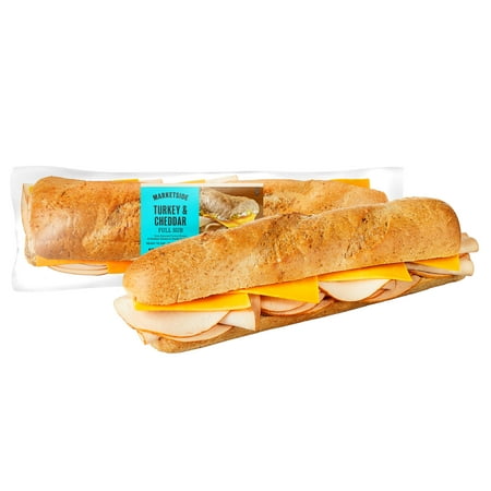 Marketside Turkey & Cheddar Sub, Full, 1 Count