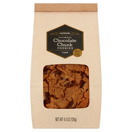 Marketside Ultimate Chocolate Chunk Cookies, 4.5 oz, 3 Count