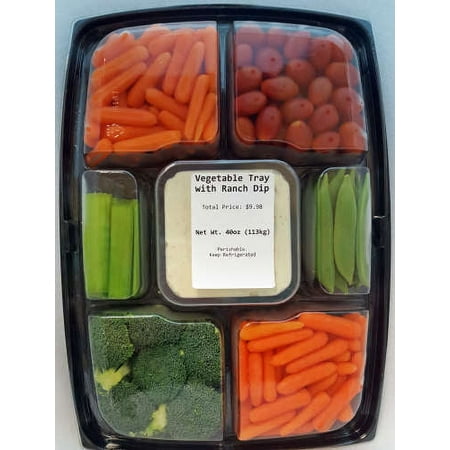 Marketside Vegetable Tray with Buttermilk Ranch Dip, 40 oz
