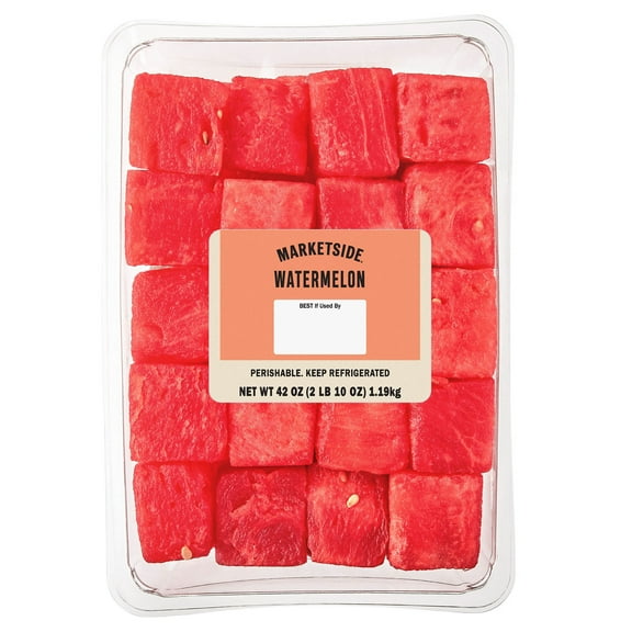 Marketside Fresh Cut Watermelon Chunks, 42 oz Tray
