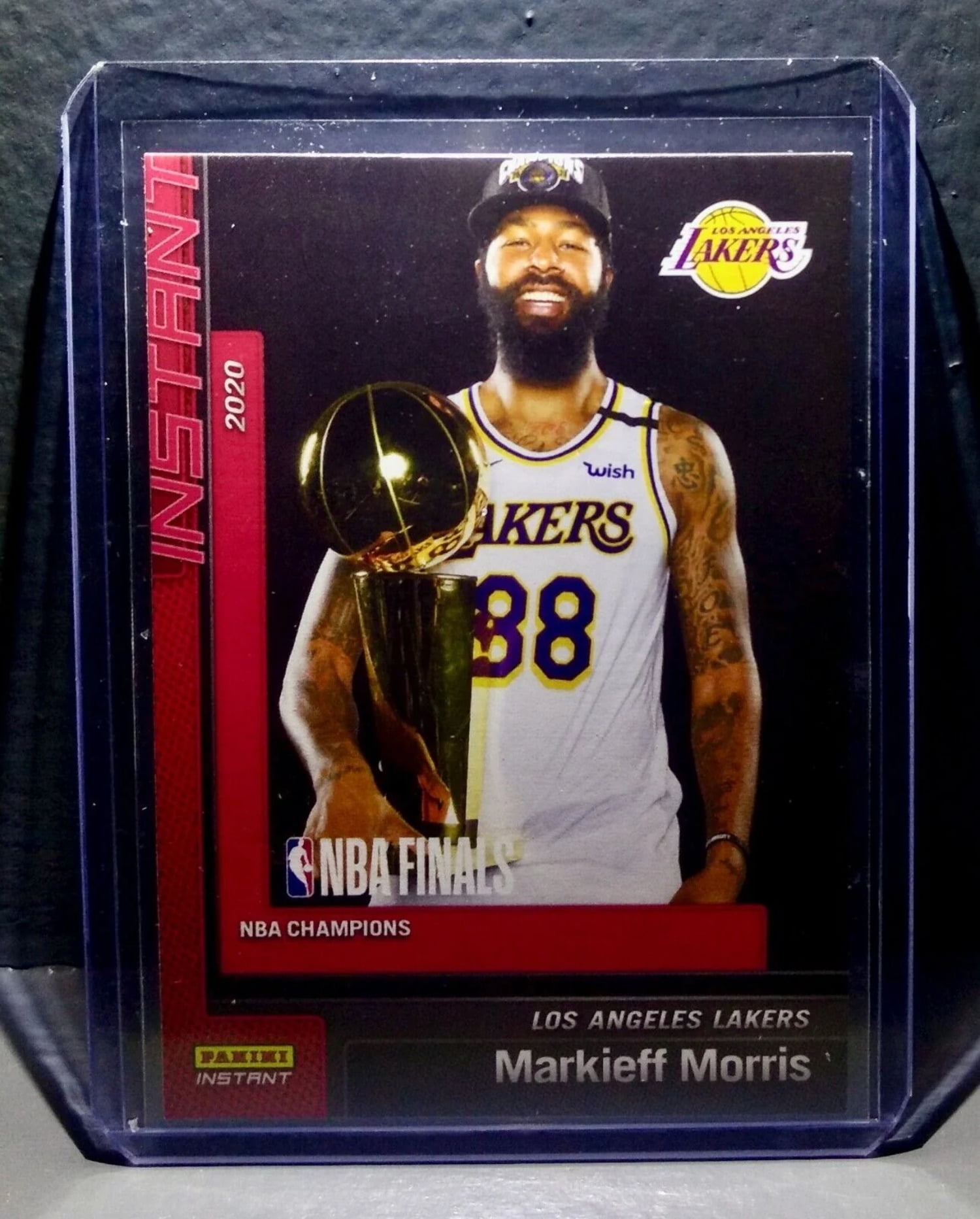 Markieff Morris 2020 Panini LA Lakers NBA Champions #16 Basketball