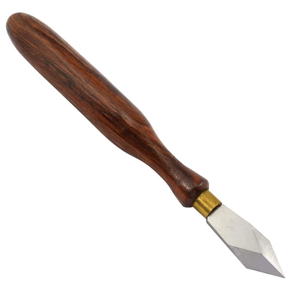 Marking Knife for Woodworking, Marking Gauge Wood Working, Scribing Knife, Wood Carving, Double Bevel Marking Knife with Wooden Handle for Marking, Scribing and Carving