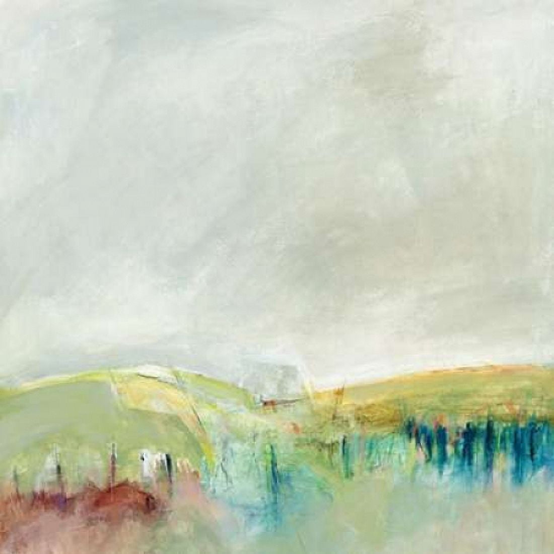 Marking Out the Morning Canvas Art - Alice Sheridan (24 x 24)