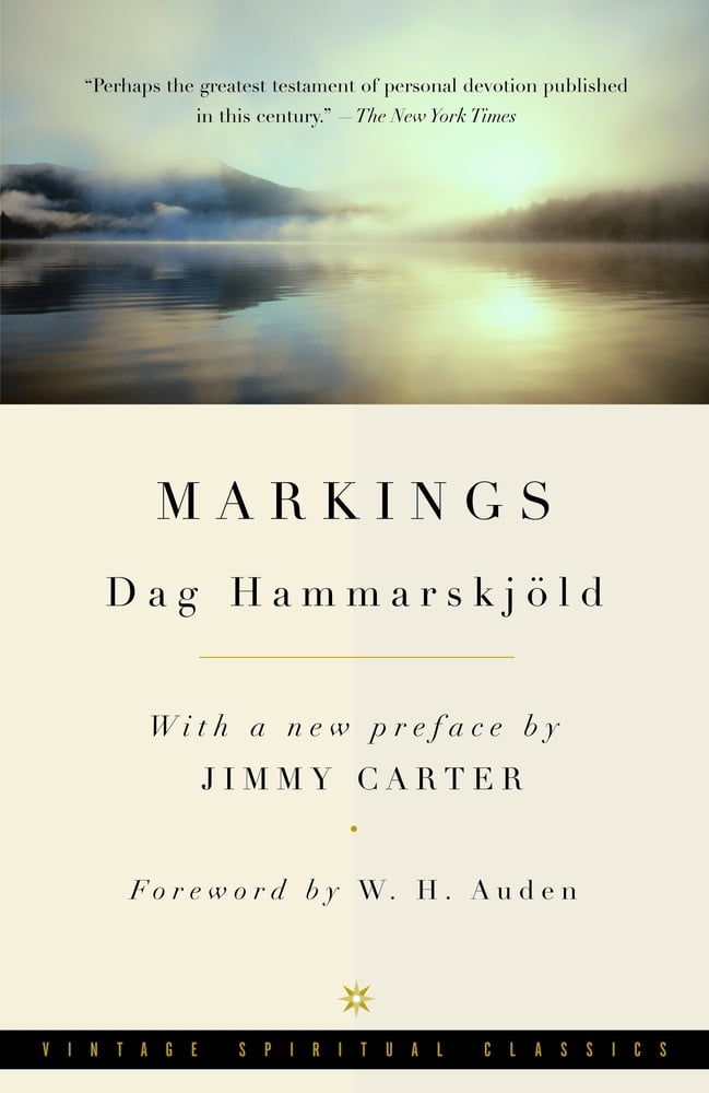 Pre-Owned Markings: Spiritual Poems and Meditations (Paperback) 0307277429 9780307277428