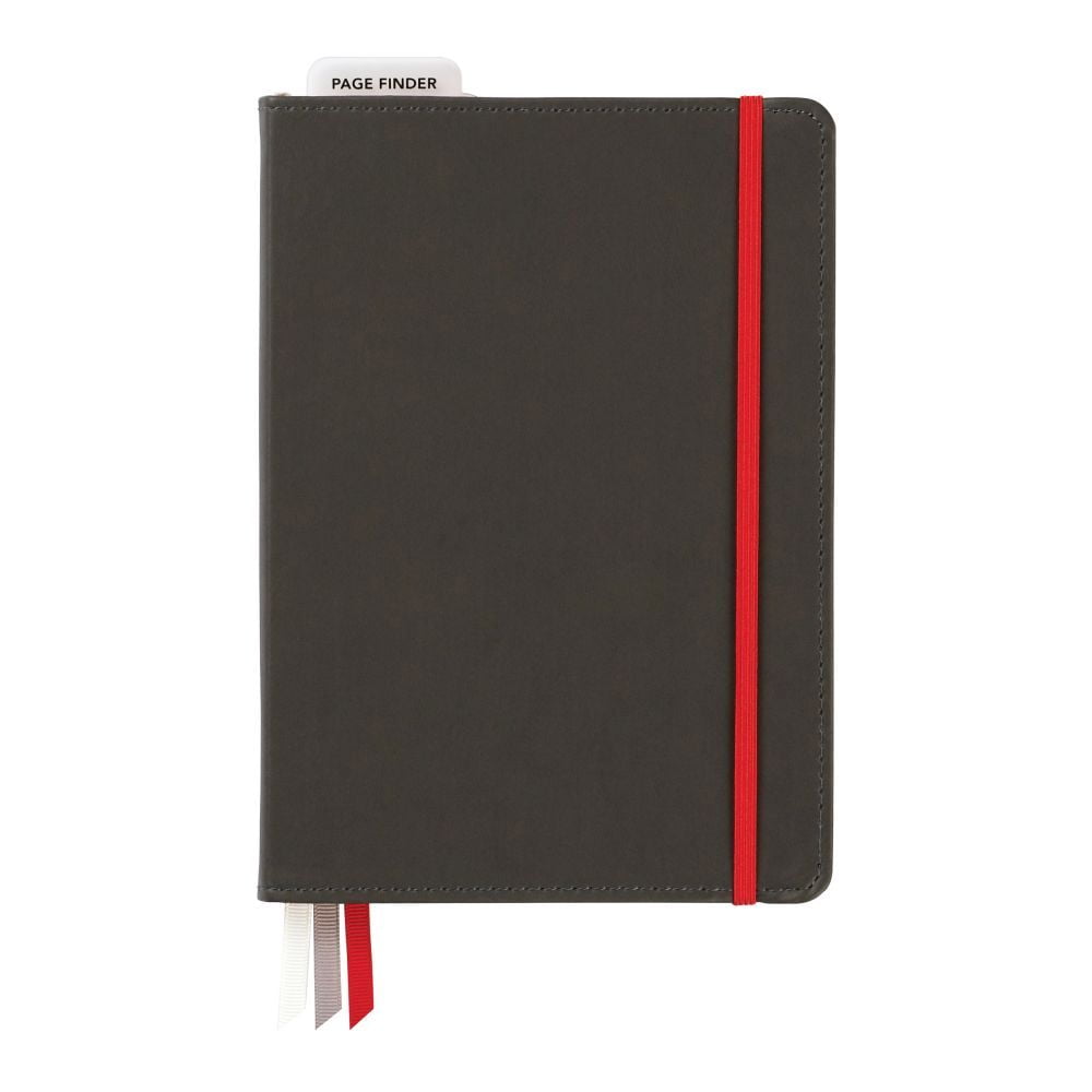 Markings by C.R. Gibson Bulletin Log Journal, 6" x 8 1/2", 240 Pages (120 Sheets), Gray