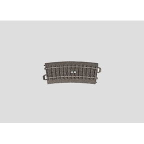 Marklin My World 15 Degree Curved Circuit C Track , 14-3/16-Inch