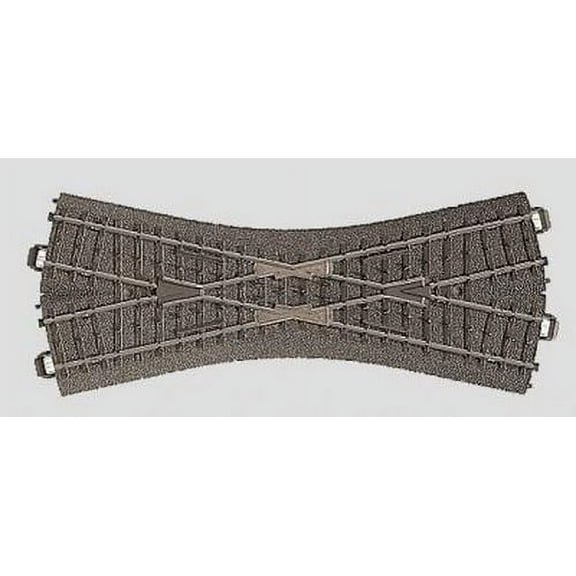 Marklin 24640 HO Scale C Track 24.3 Degree 7-13/32" Crossover Track