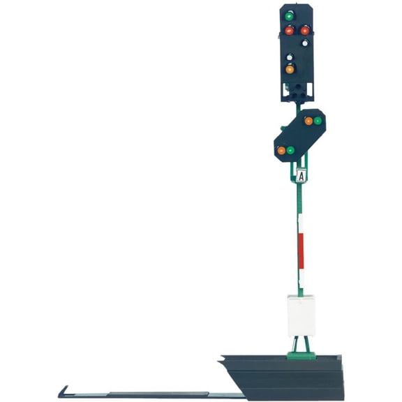 Marklin 76496 HO Color Light Exit with Distant Signal