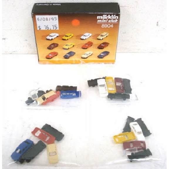 Marklin 8904 Z Automobile Set Kit (Set of 12)