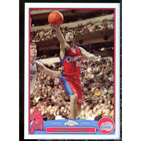 Marko Jaric Card 2003-04 Topps Chrome Refractors #101