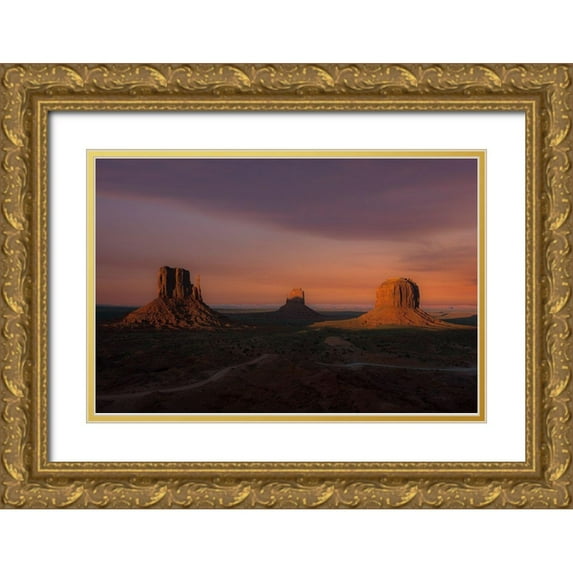 Markovic, Branko 18x13 Gold Ornate Wood Framed with Double Matting Museum Art Print Titled - Marlboro country