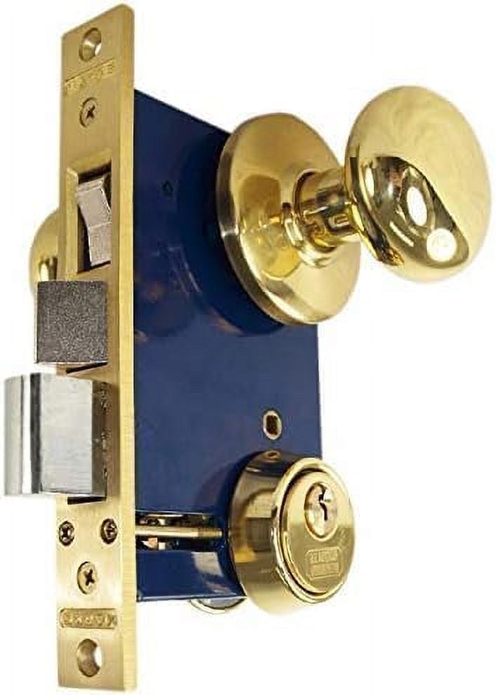 Marks 22AC LHR Double Cylinder Iron Gate Ornamental Mortise Lock Set