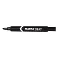 thumbnail image 1 of Marks-A-Lot  Permanent Marker  Large Chisel Tip  Black  Dozen, 1 of 1