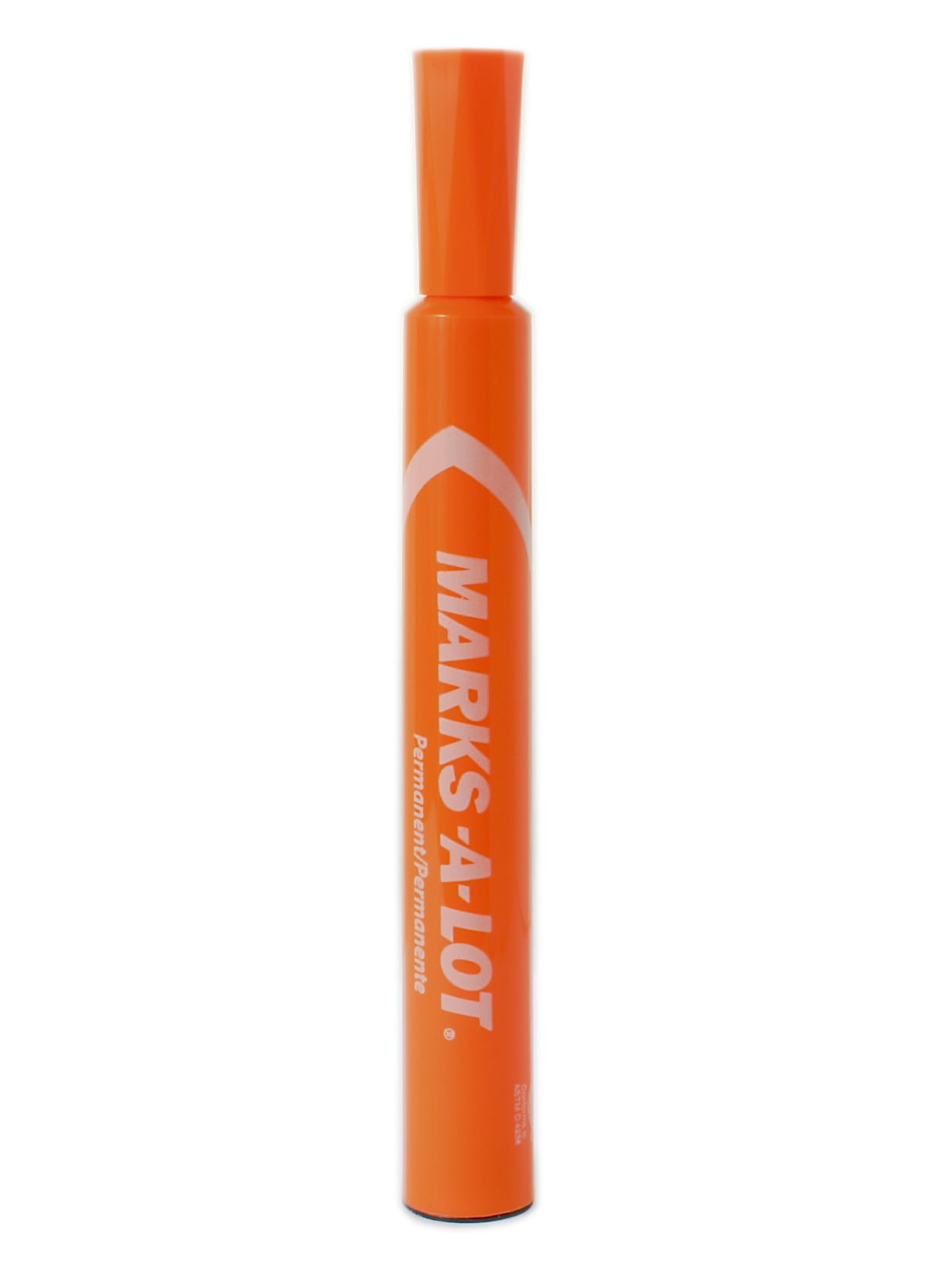 Marks-A-Lot Permanent Pens orange, large tip (pack of 24)
