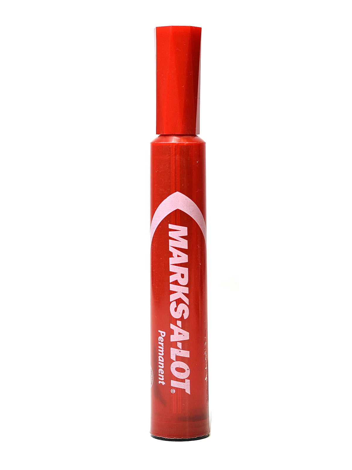 Marks-A-Lot Permanent Pens red, regular tip (pack of 24)