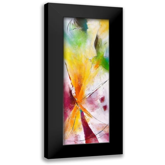Marks, Rita 7x14 Black Modern Framed Museum Art Print Titled - Leichtes Sein