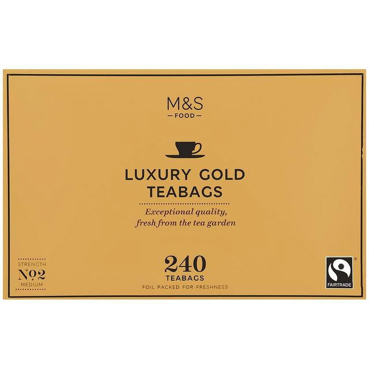 Marks & Spencer Luxury Gold Tea 240 Tea Bag 750G - Walmart.com
