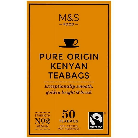 Marks & Spencer Pure Origin Kenyan Teabags 50 Bags