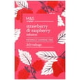 thumbnail image 1 of Marks & Spencer Strawberry & Raspberry Infusion Tea Bags 20 per pack, 1 of 1