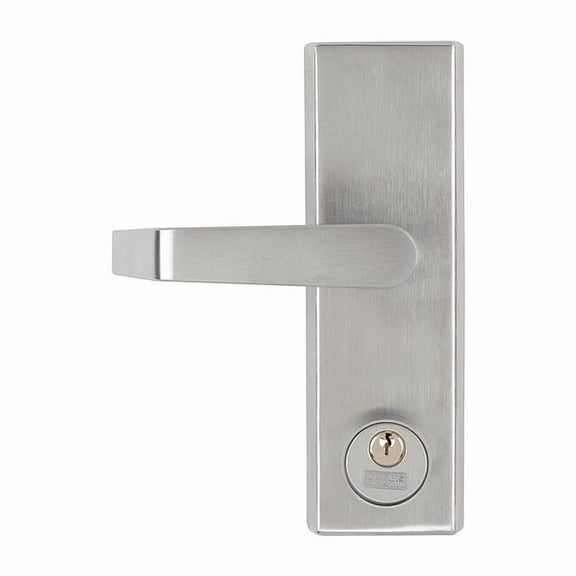 Marks Usa Exit Device Trim,Medium Duty,Chrome MESC600A 26D