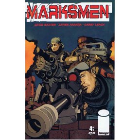 Marksmen #4 VF ; Image Comic Book