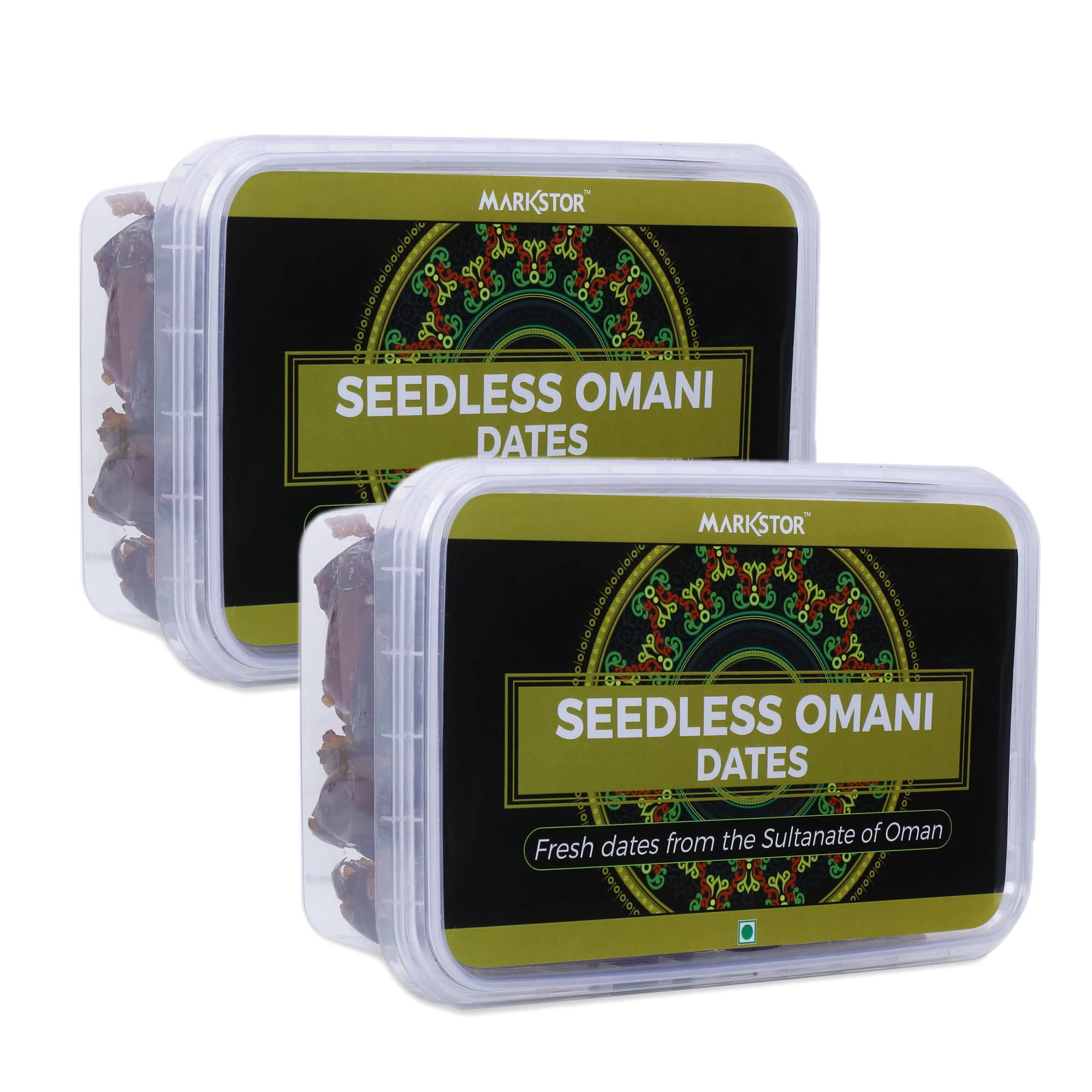 Markstor Seedless Omani Dates 1Kg Pack Offer (Khajoor/Khajur)Premium