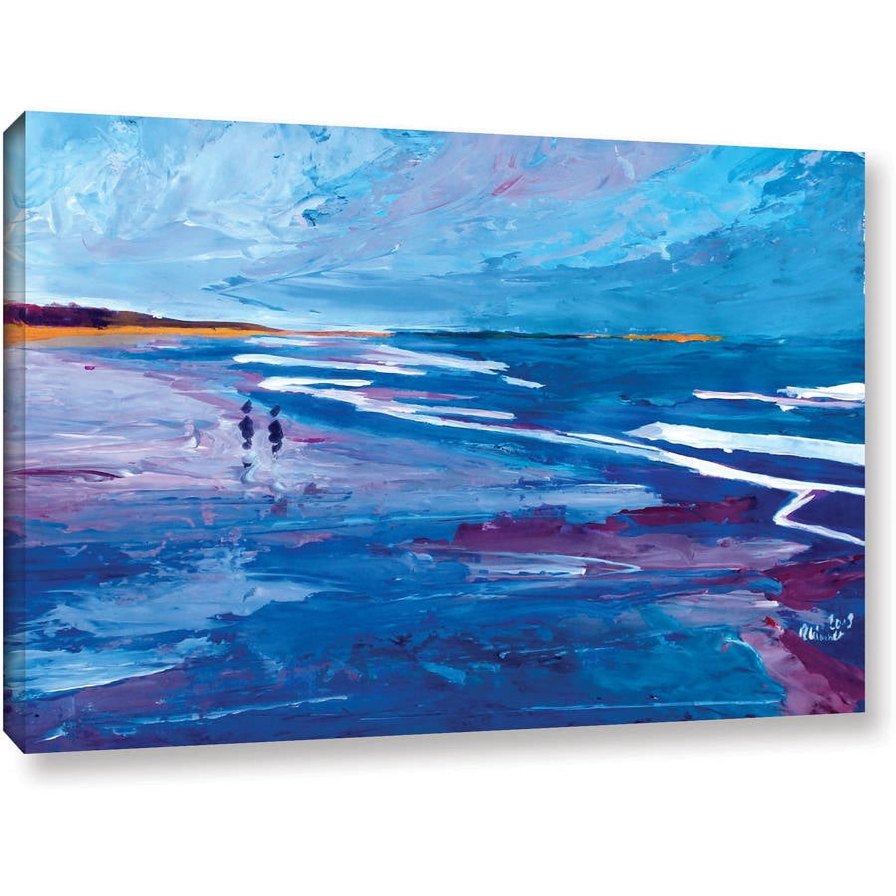 Markus Bleichner "California Seascape Near Big Sur" Gallery Wrapped Canvas