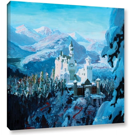 Markus Bleichner "Neuschwanstein Castle" Gallery Wrapped Canvas