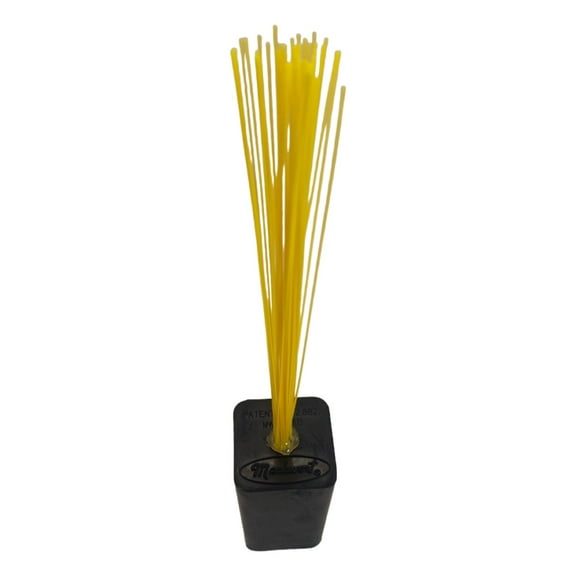 Markwort Baseball Black Base Plug with Yellow Bristles