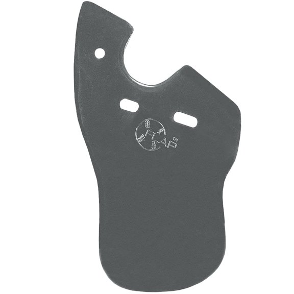 Markwort C-Flap Jaw and Cheek Protection for Left Handed Batter - Matte Graphite