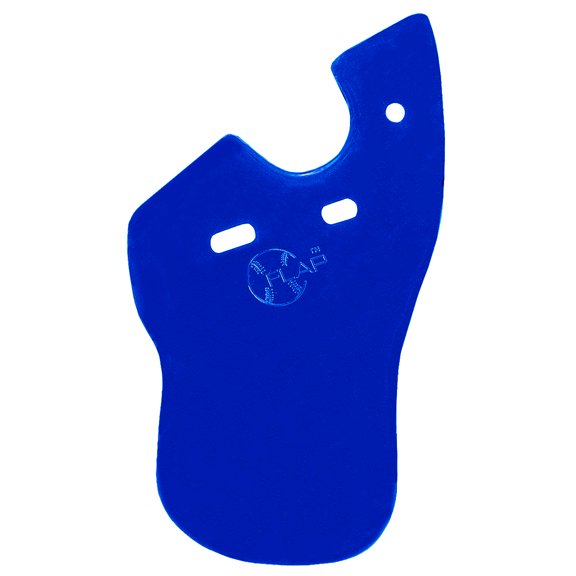 Markwort C-Flap Jaw and Cheek Protection for Right Handed Batter - Matte Royal