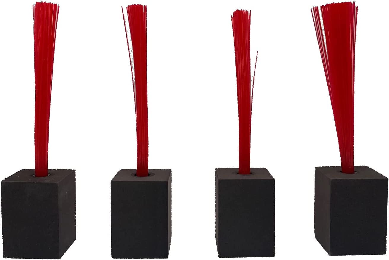 Markwort Foam Baseball Base Plugs with Bristels - 4 Pack