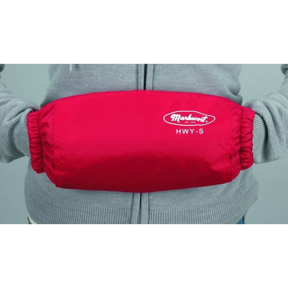 Markwort Football Hand Warmers - Youth - Scarlet