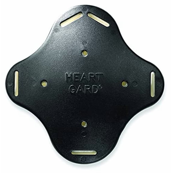 Markwort Heart-Gard Chest Protection with Straps, Black