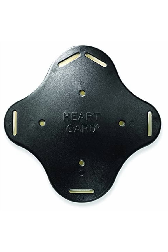 Markwort Heart-Gard Chest Protection with Straps, Black