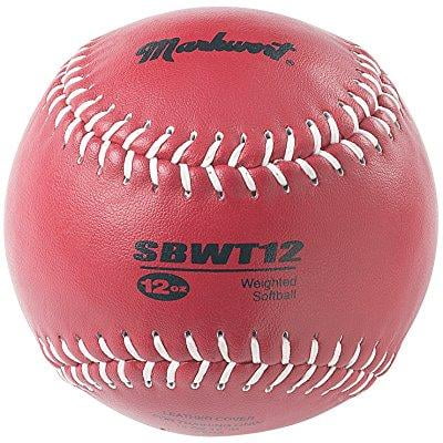 Markwort Weighted 12-Inch Training Softball - 12 Oz