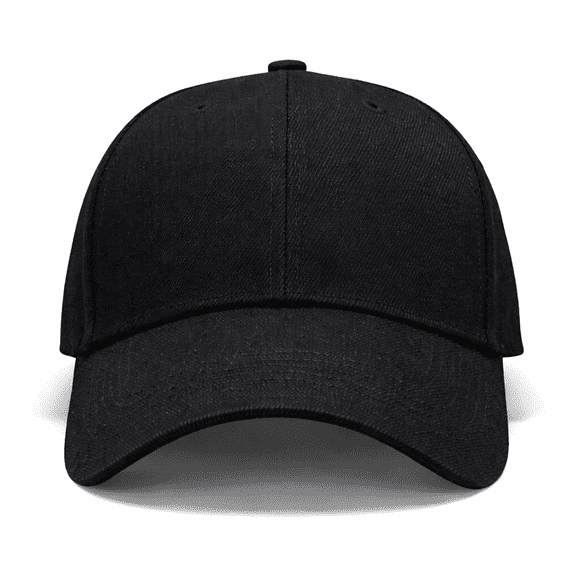 Markwort Wool Blend Baseball Cap – Winter Hat, Black – Adjustable Cold Weather Cap - Medium/Large