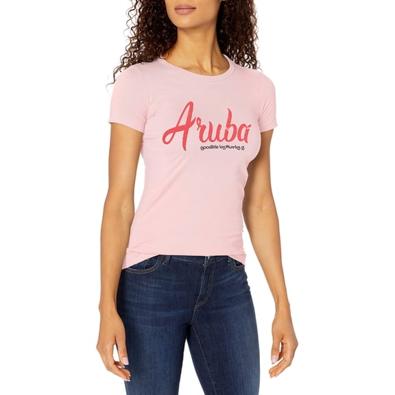 Marky G Apparel 4.2 Oz. Favorite T-Shirt (6004-Aruba) Pink, XL