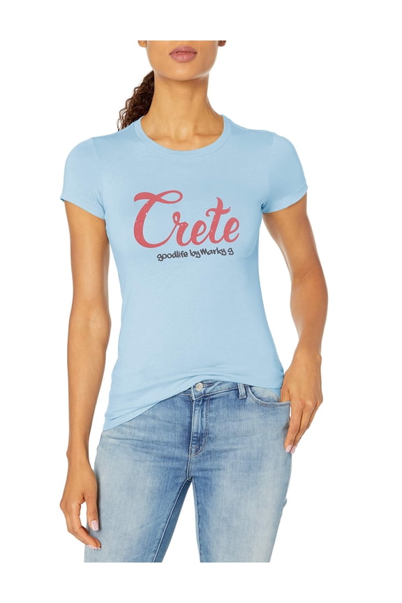4.2 Oz. Favorite T-Shirt (6004-Crete) Baby Blue, L
