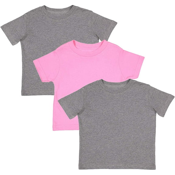 Marky G Apparel Baby Fine Jersey Short-Sleeve Crew-Neck T-Shirt (Pack of 3)