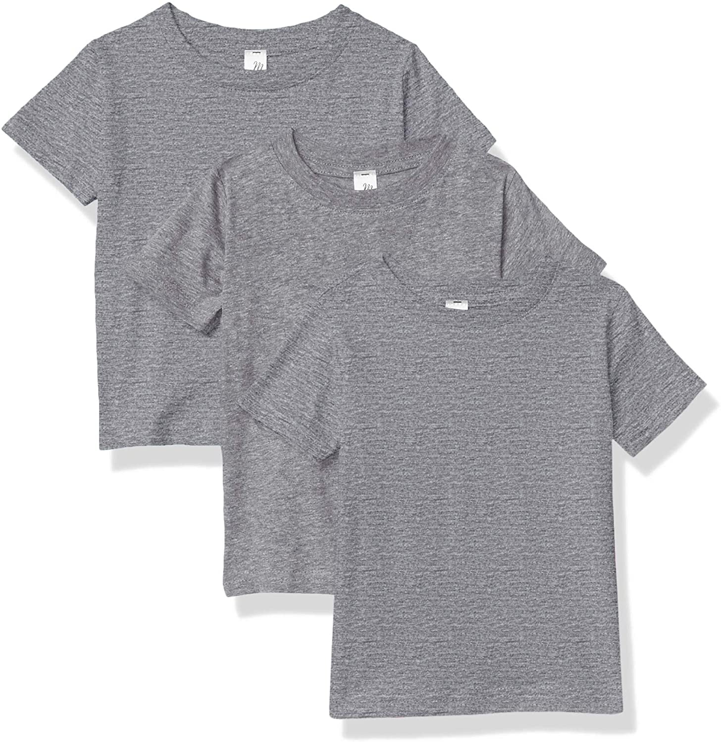 Marky G Apparel Baby Fine Jersey Short-Sleeve Crew-Neck T-Shirt (Pack of 3)