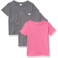 thumbnail image 1 of Marky G Apparel Baby Fine Jersey Short-Sleeve Crew-Neck T-Shirt (Pack of 3), 1 of 1