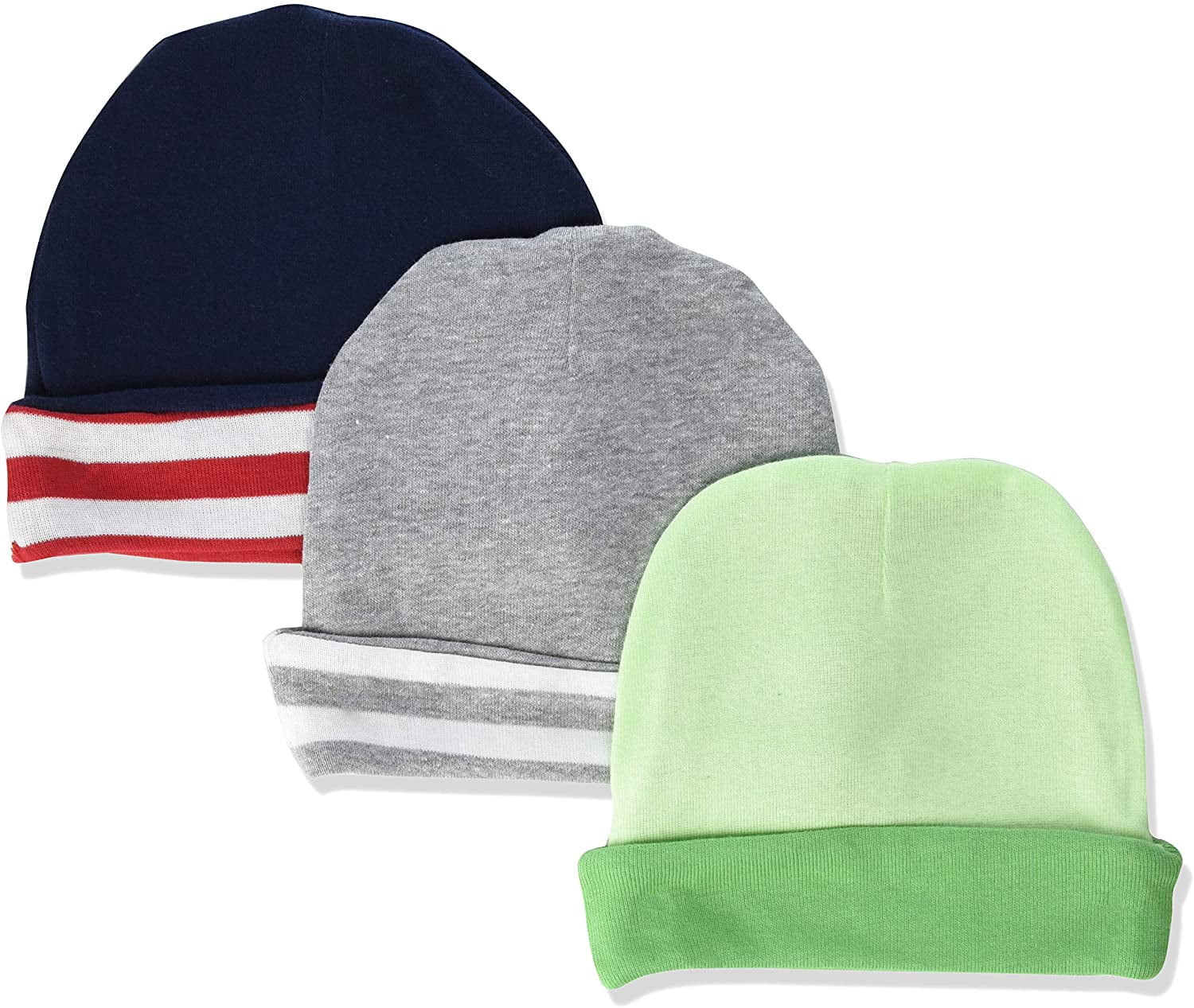 Marky G Apparel Baby Rib Cap (Pack of 3)