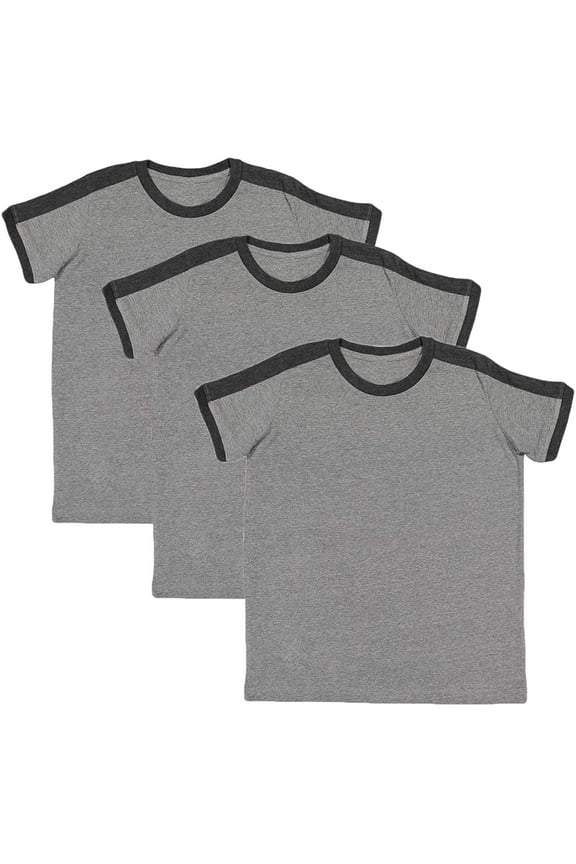 Boys' Soccer Ringer Short-Sleeve T-Shirt (Pack of 3)