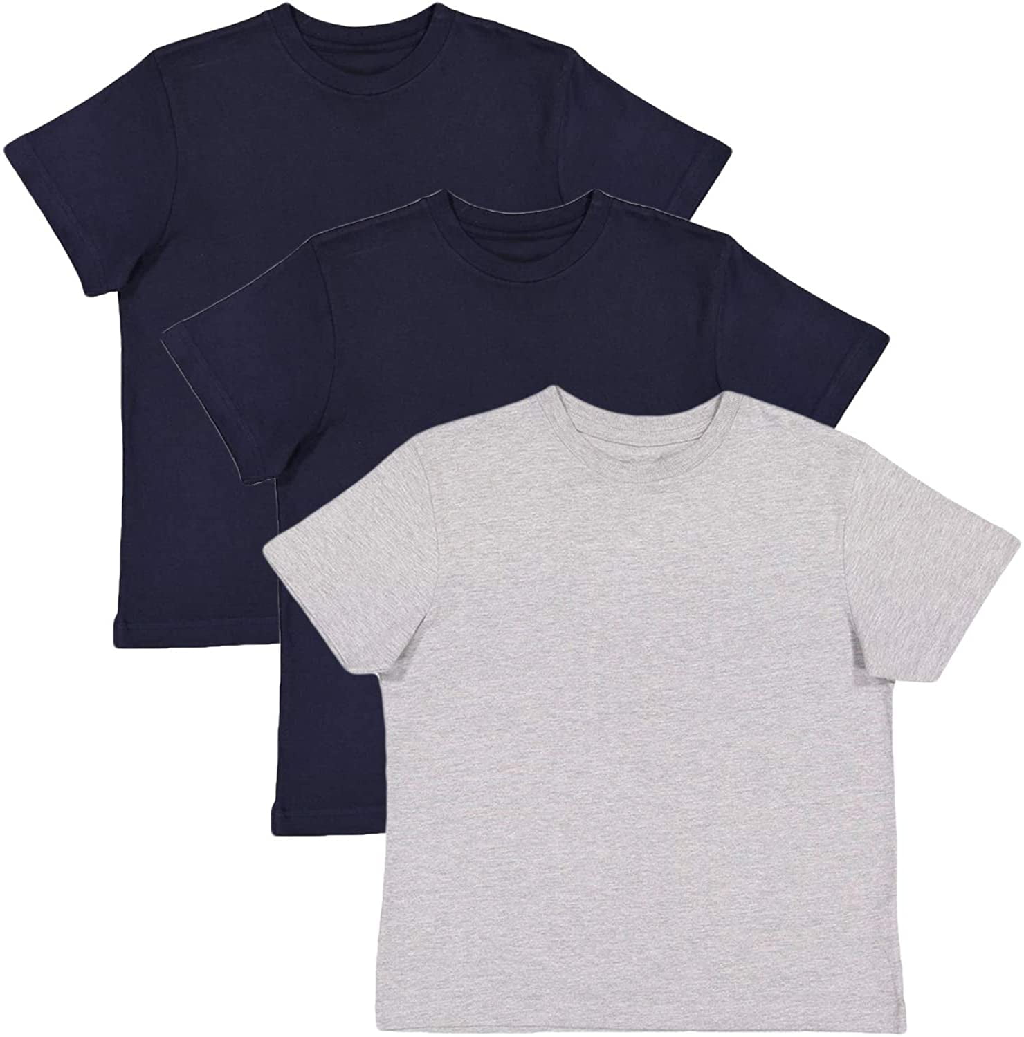 Marky G Apparel Girls' Premium Jersey Short-Sleeve T-Shirt (Pack of 3)